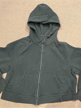 Lululemon Athletica Sage Green Full-Zip sweatshirt